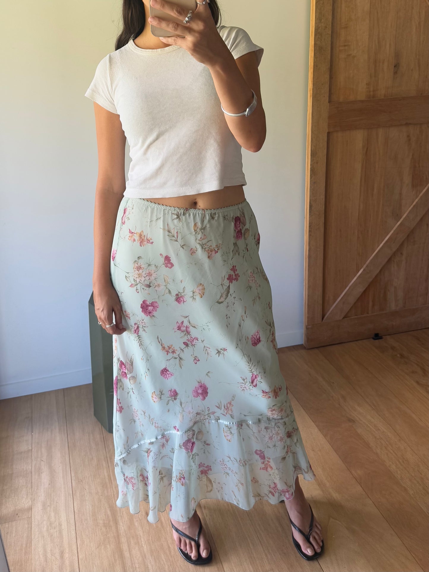 Vintage Joanna Morgan skirt, made in Aotearoa