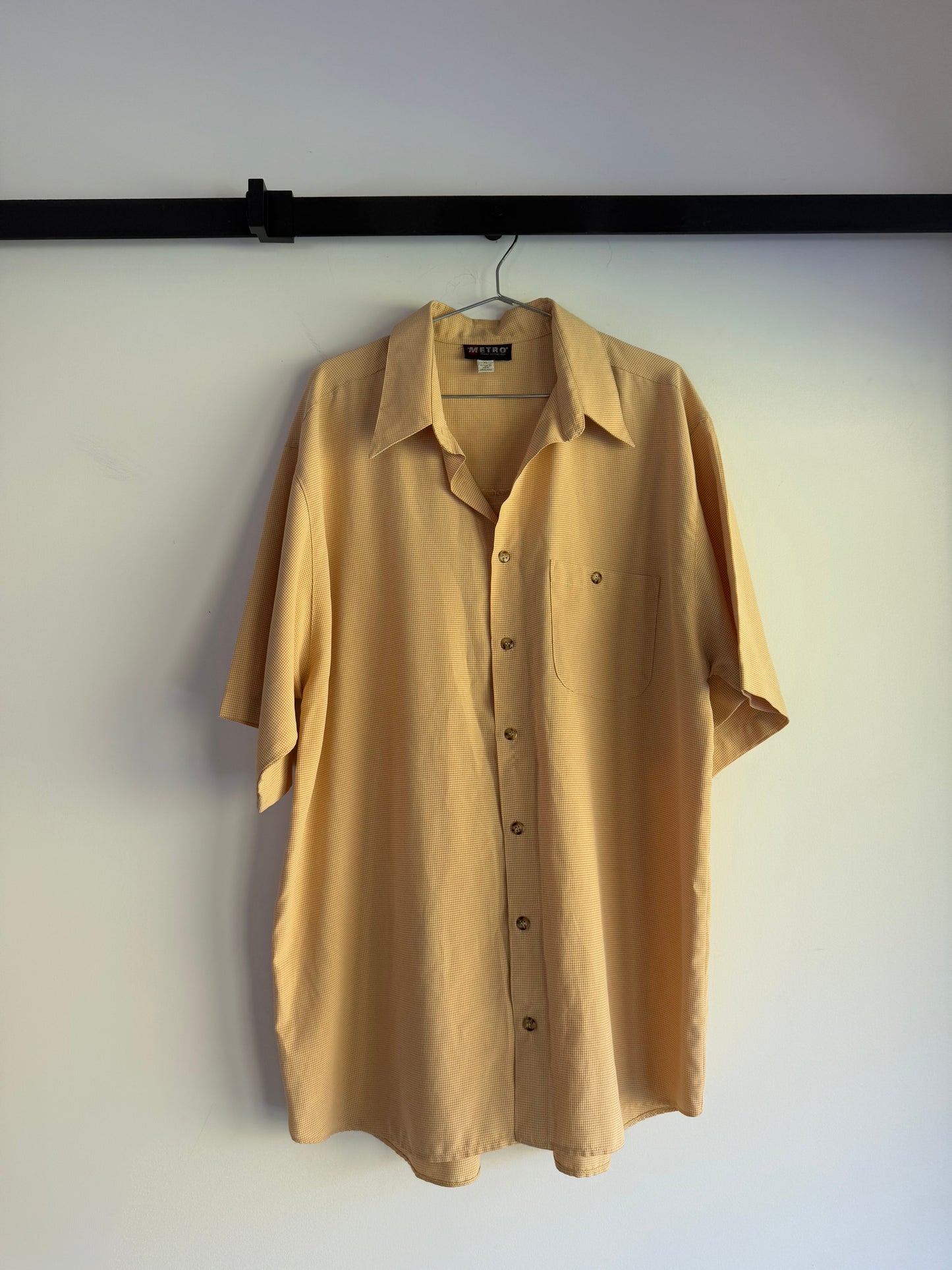 Vintage check button up shirt