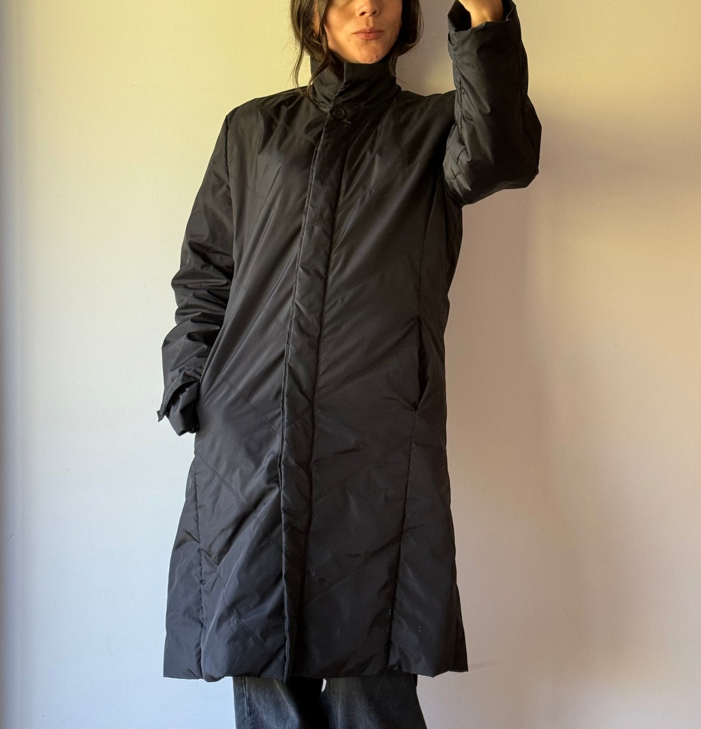 Vintage black puffer jacket by Max