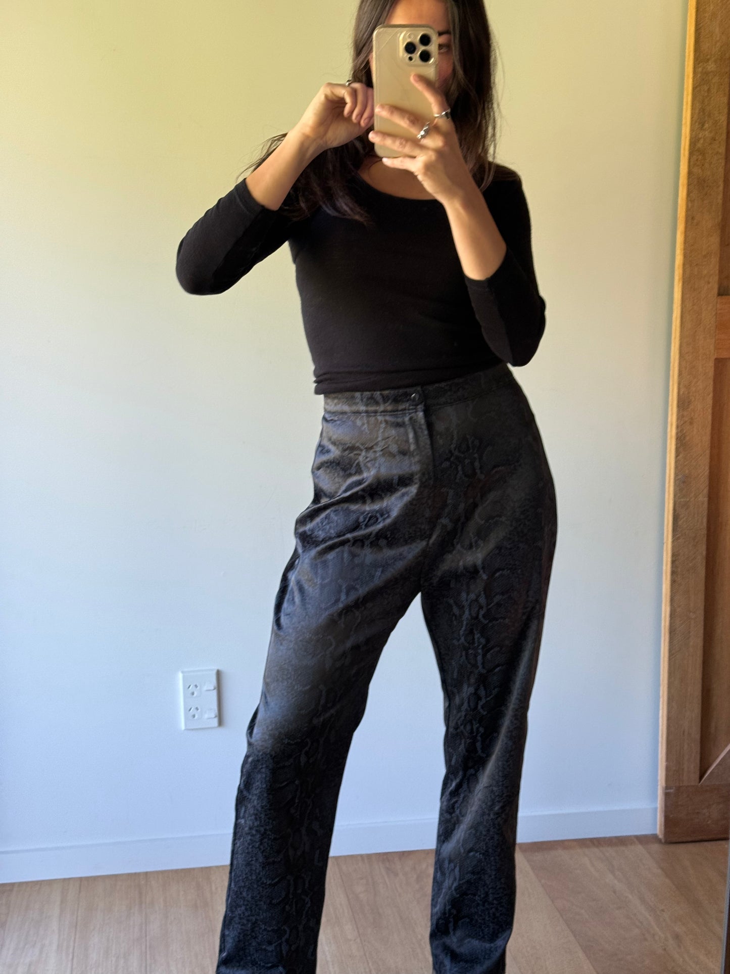 Vintage Vamp pants, made in Aotearoa