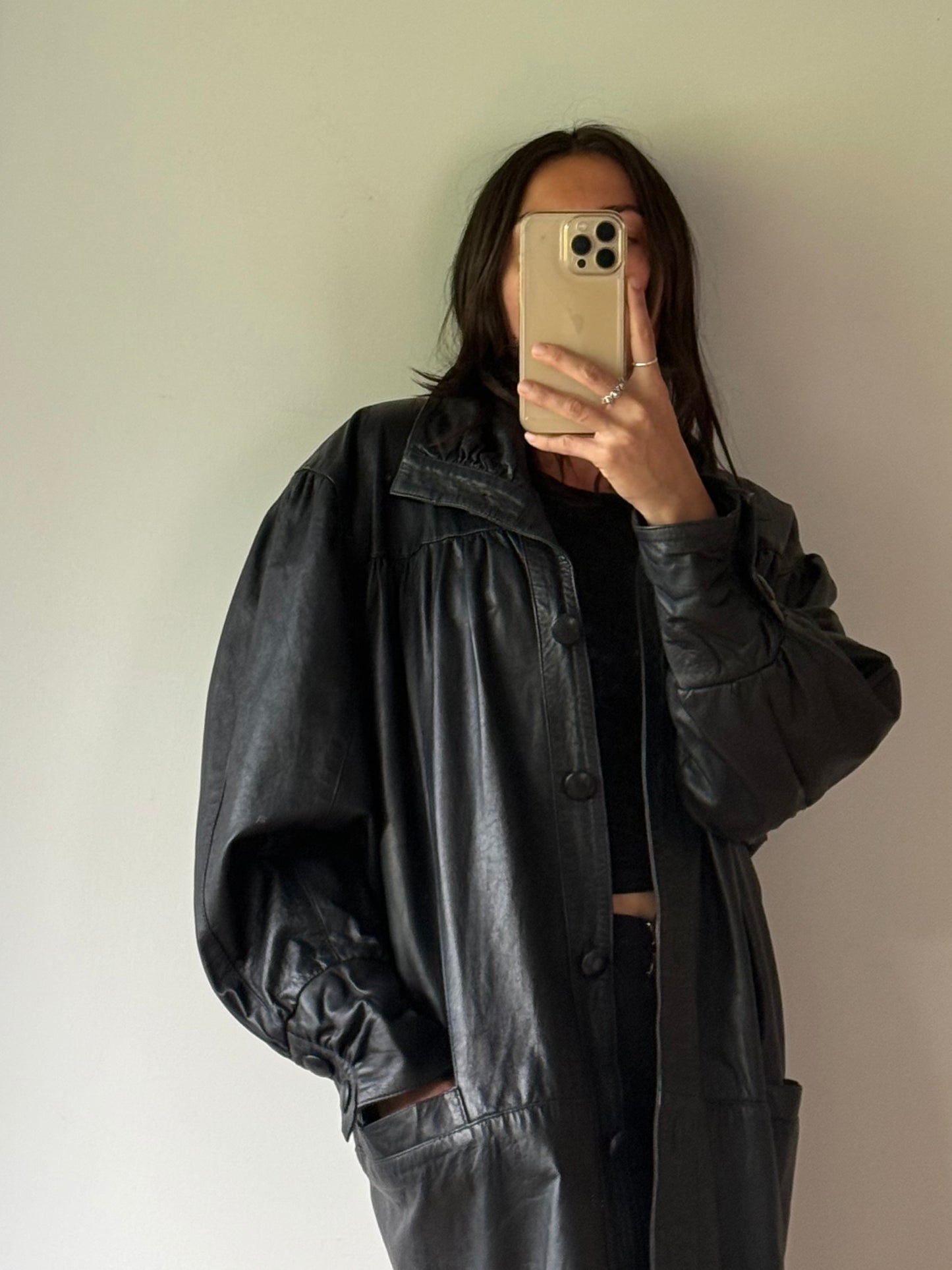 Vintage leather jacket