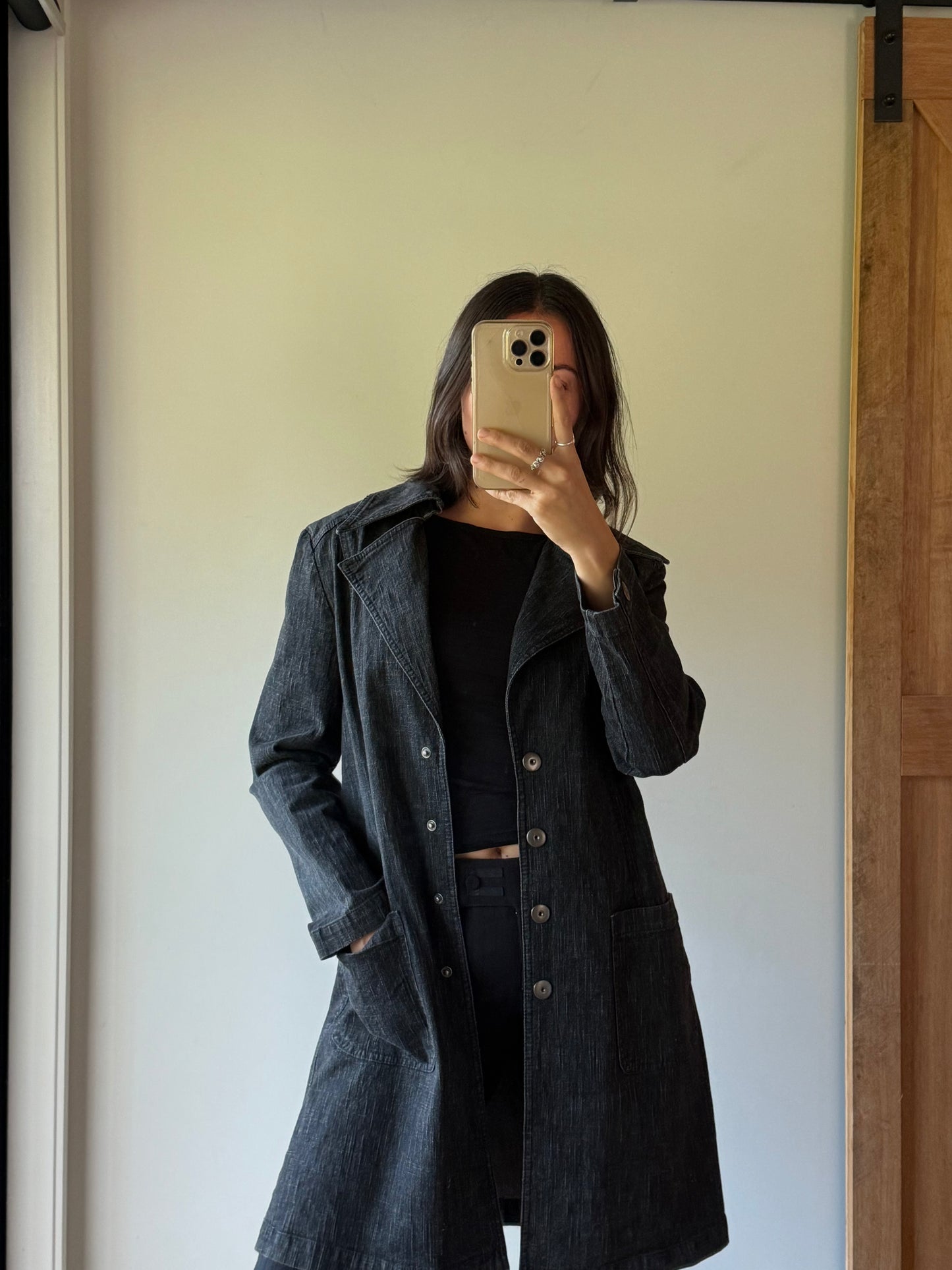 Vintage Jean Jones denim coat