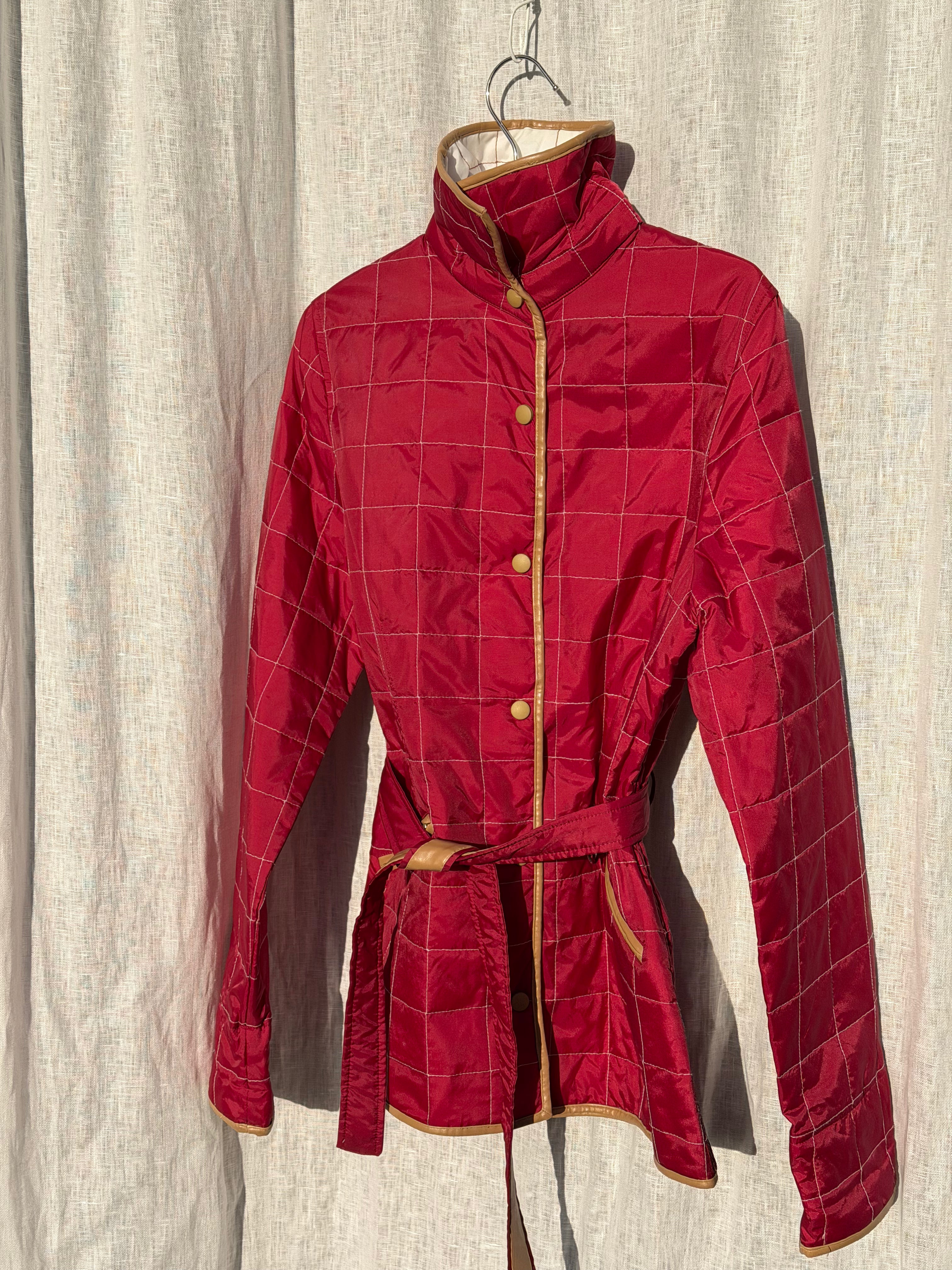 Vintage 60s style red jacket
