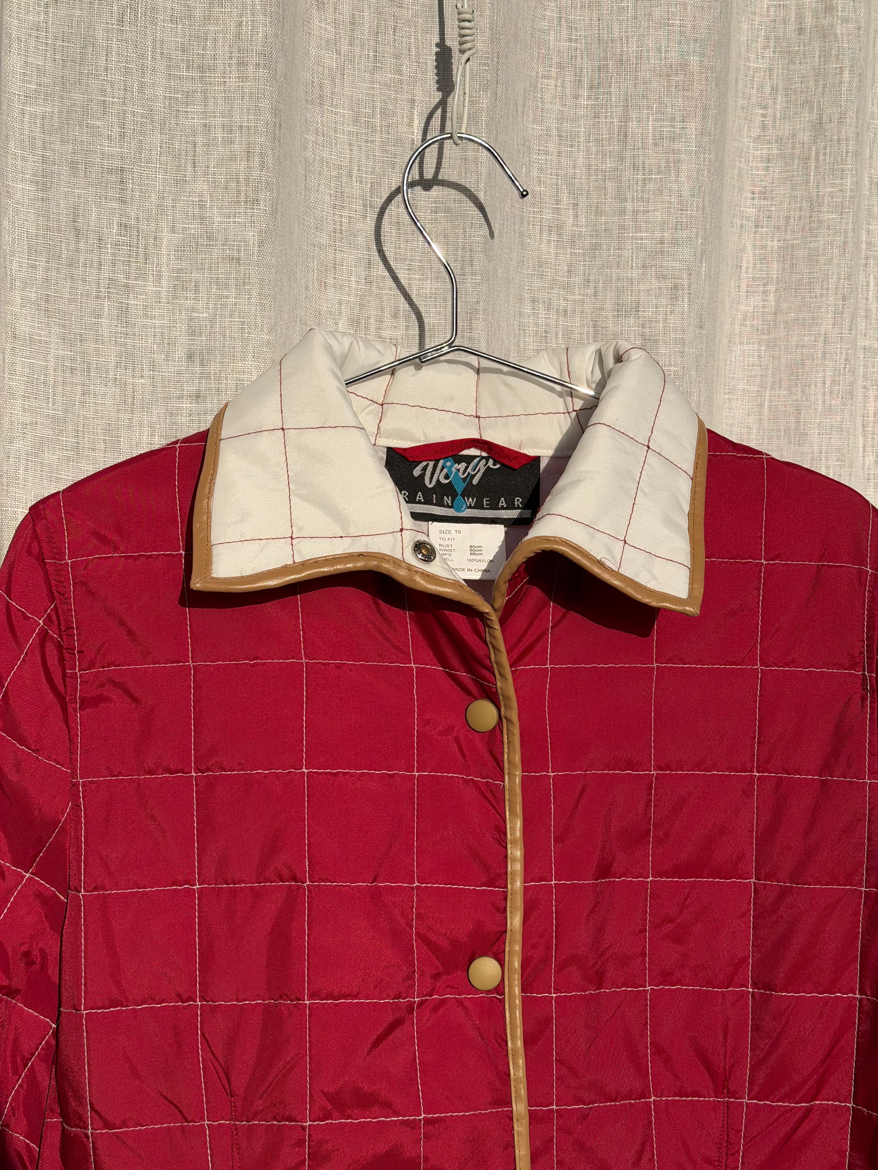 Vintage 60s style red jacket