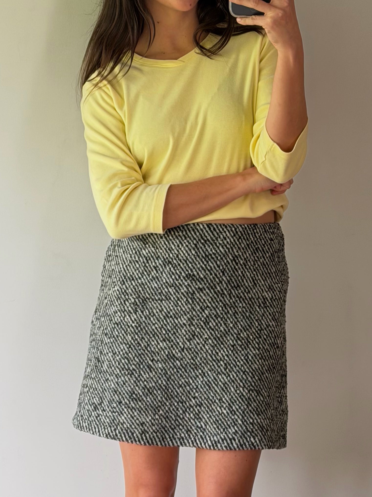 Vintage wool mini skirt by Max, Made in Aotearoa – Sweet Williams