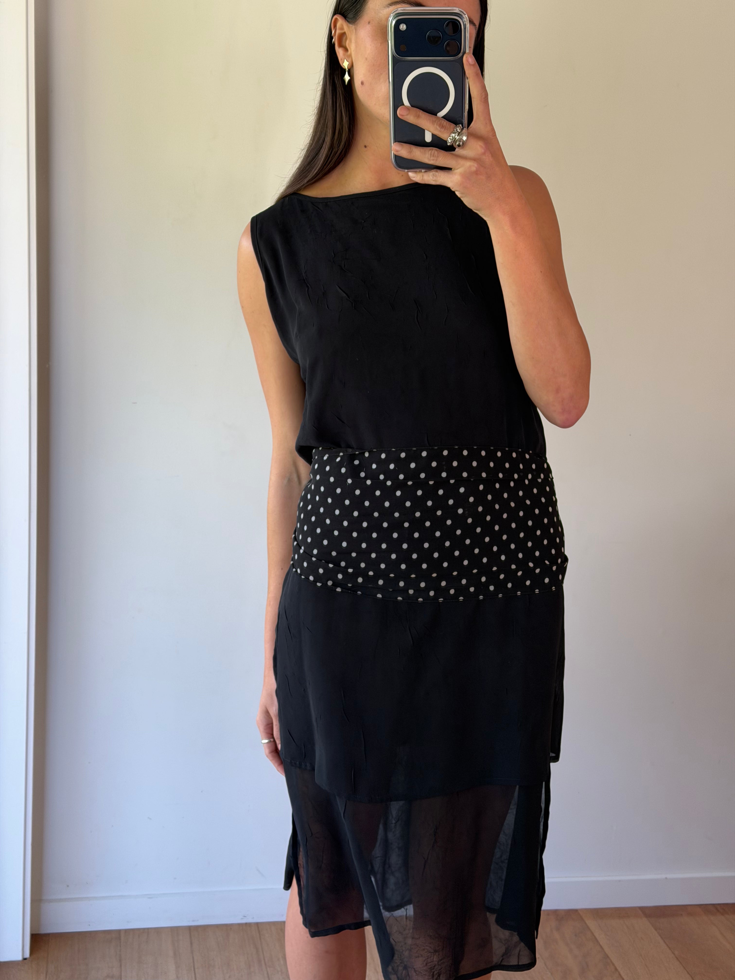Vintage Wells semi-sheer dress, made in Aotearoa – Sweet Williams