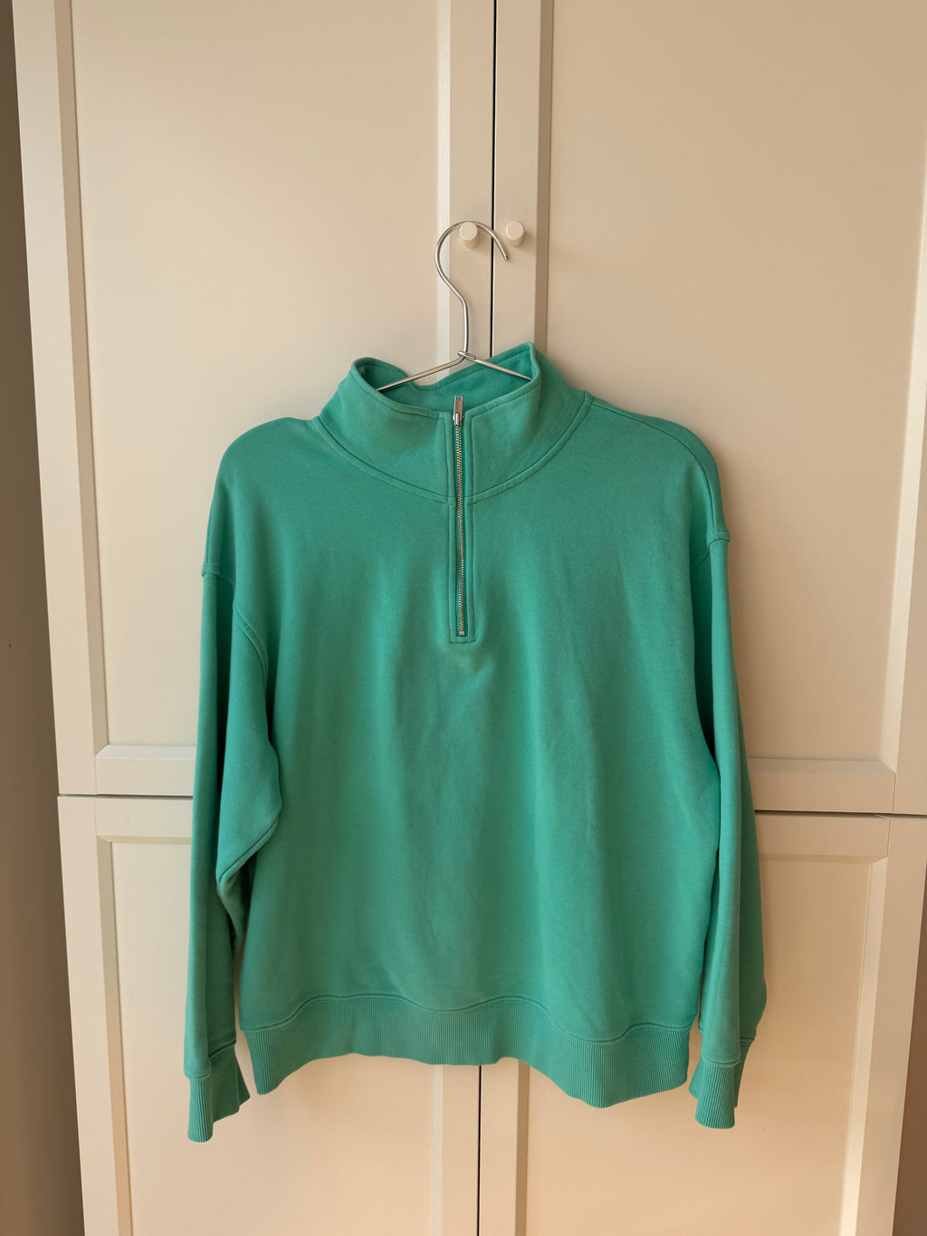 Comfy mint green cotton sweater