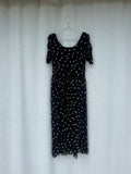 Cute sheer polka dot dress