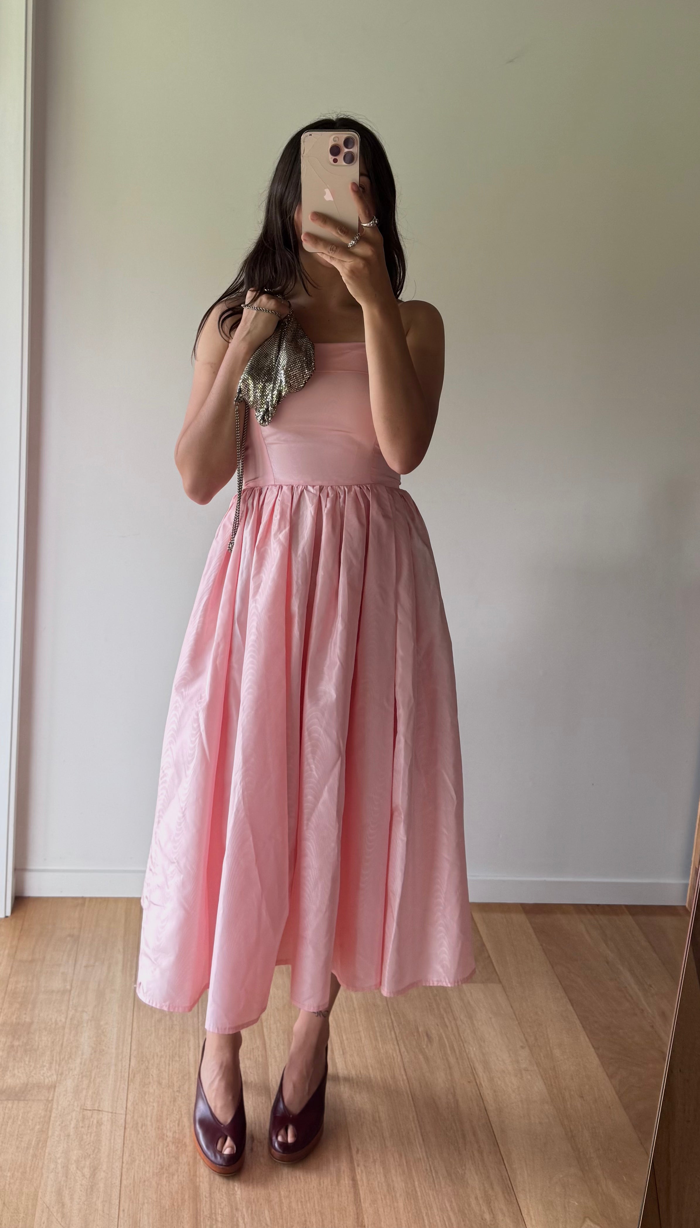 Vintage pink dress