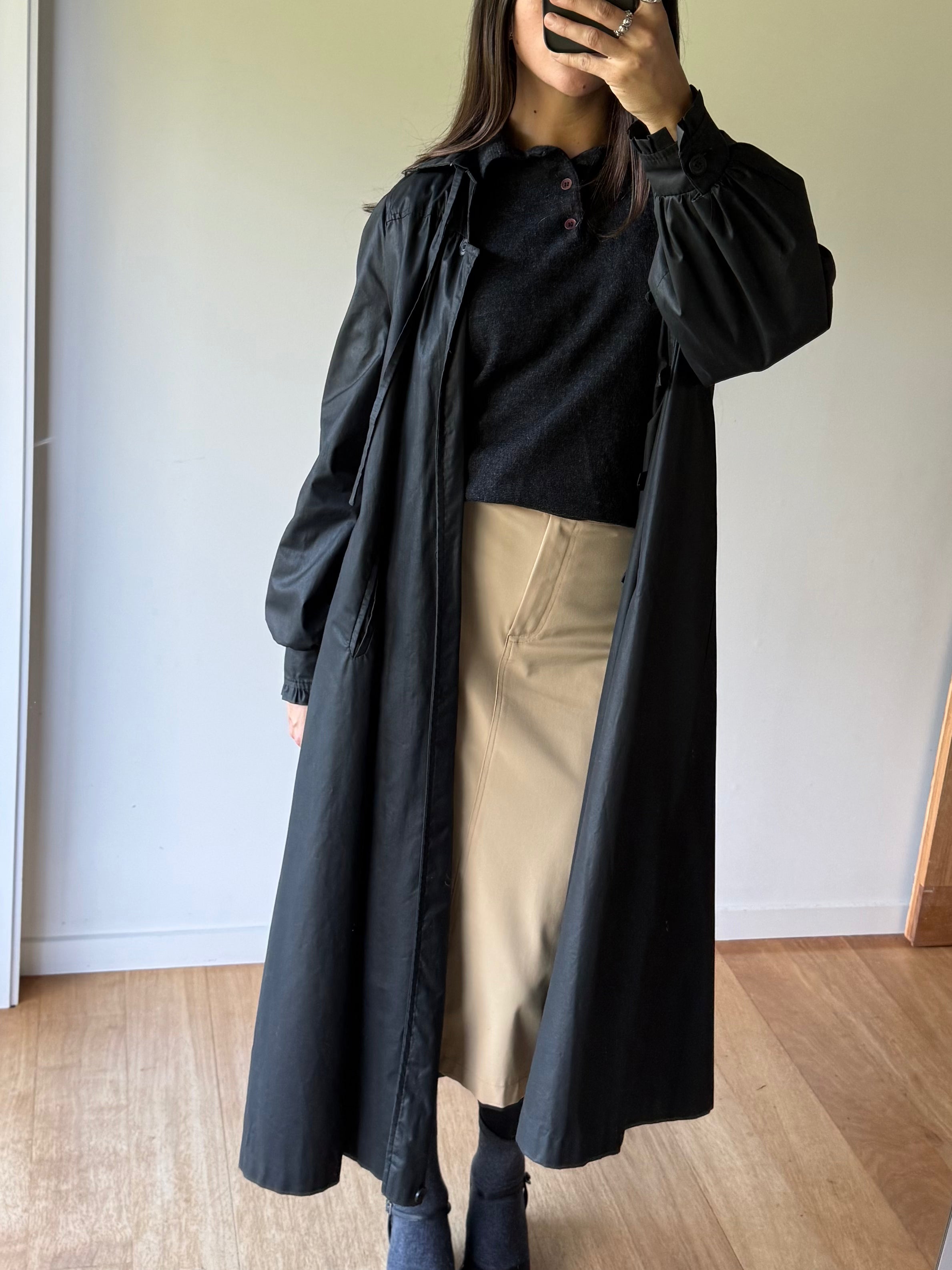 Vintage swing coat, made in Aotearoa