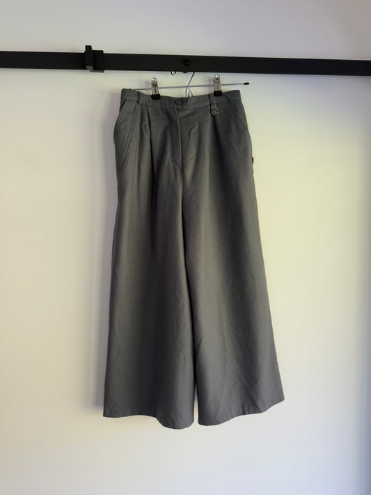 Vintage grey wool culottes