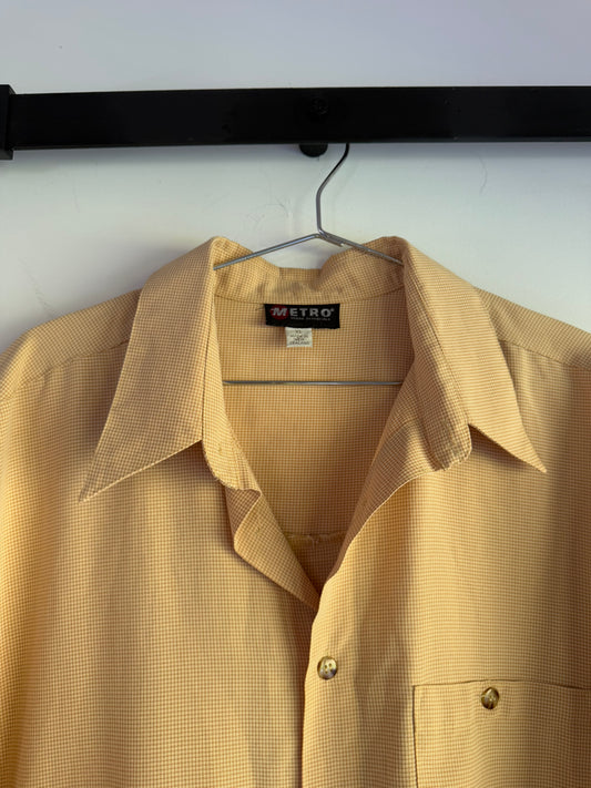 Vintage check button up shirt