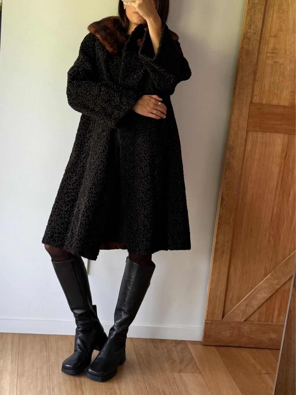 Rare 1950s coat, made in England