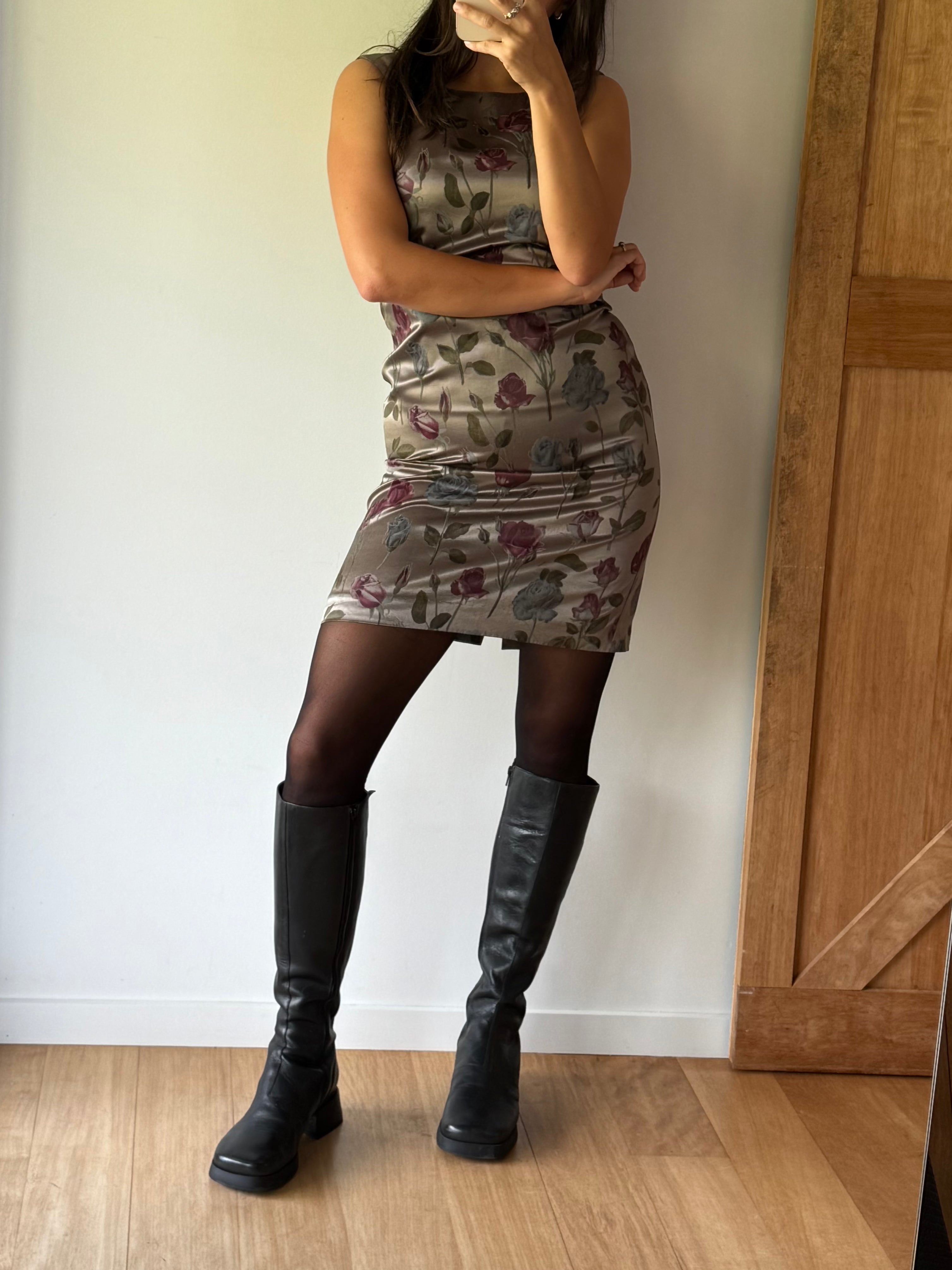 Vintage Max mini dress, made in Aotearoa