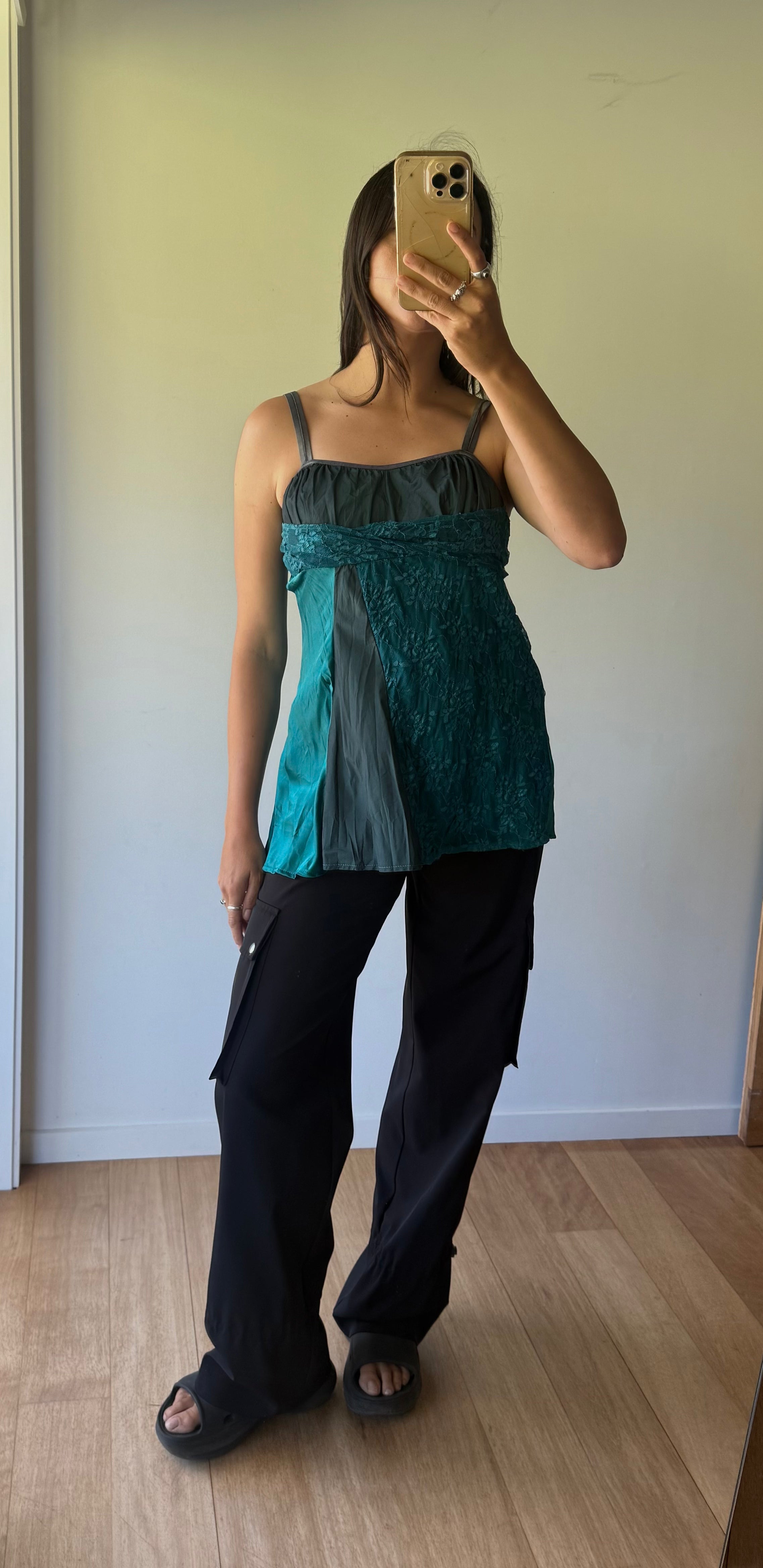 Vintage cami, made in Aotearoa