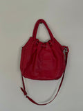 Slouchy red bag by Foley & Agamo