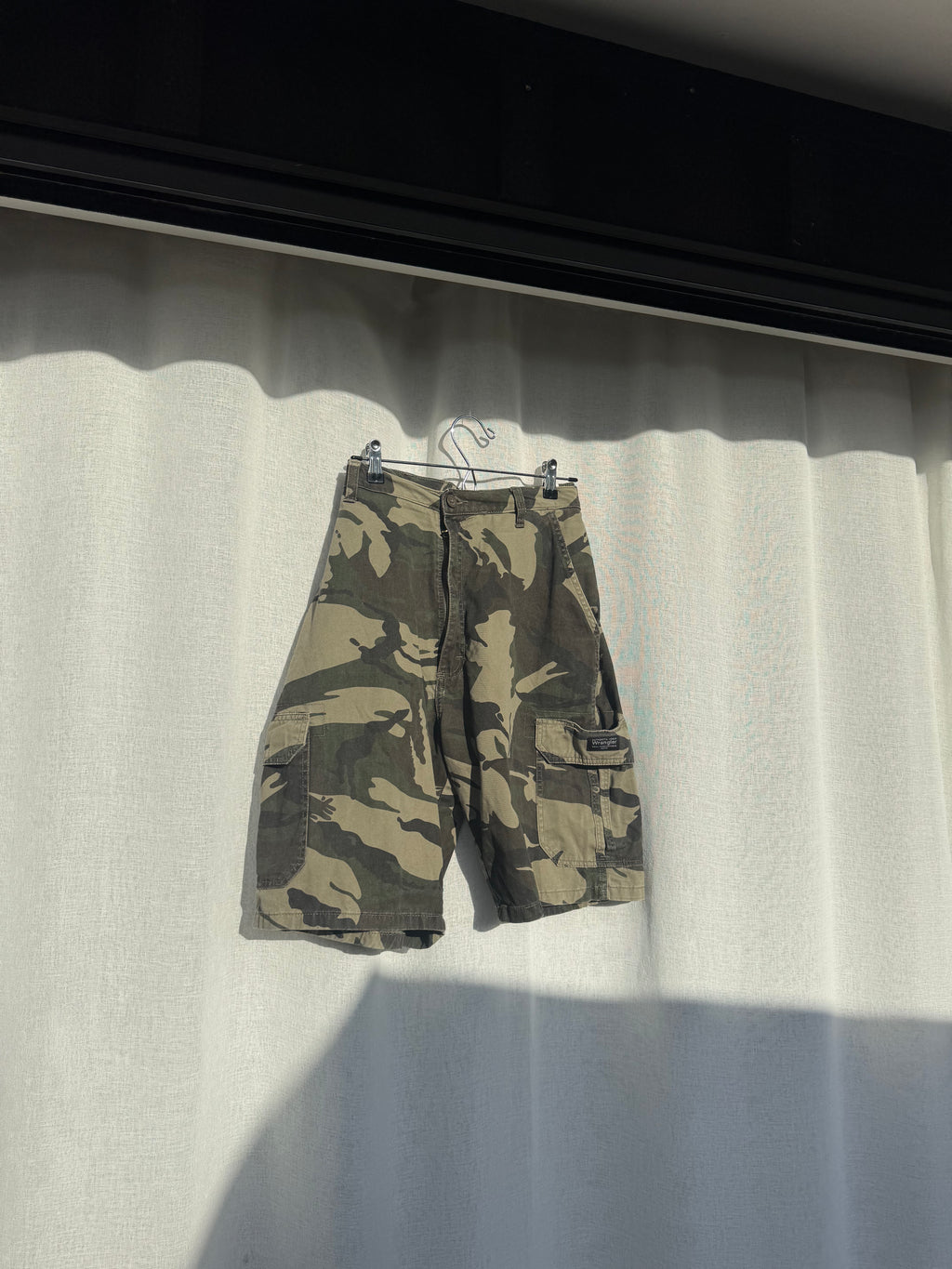 Cargo jorts by Wrangler