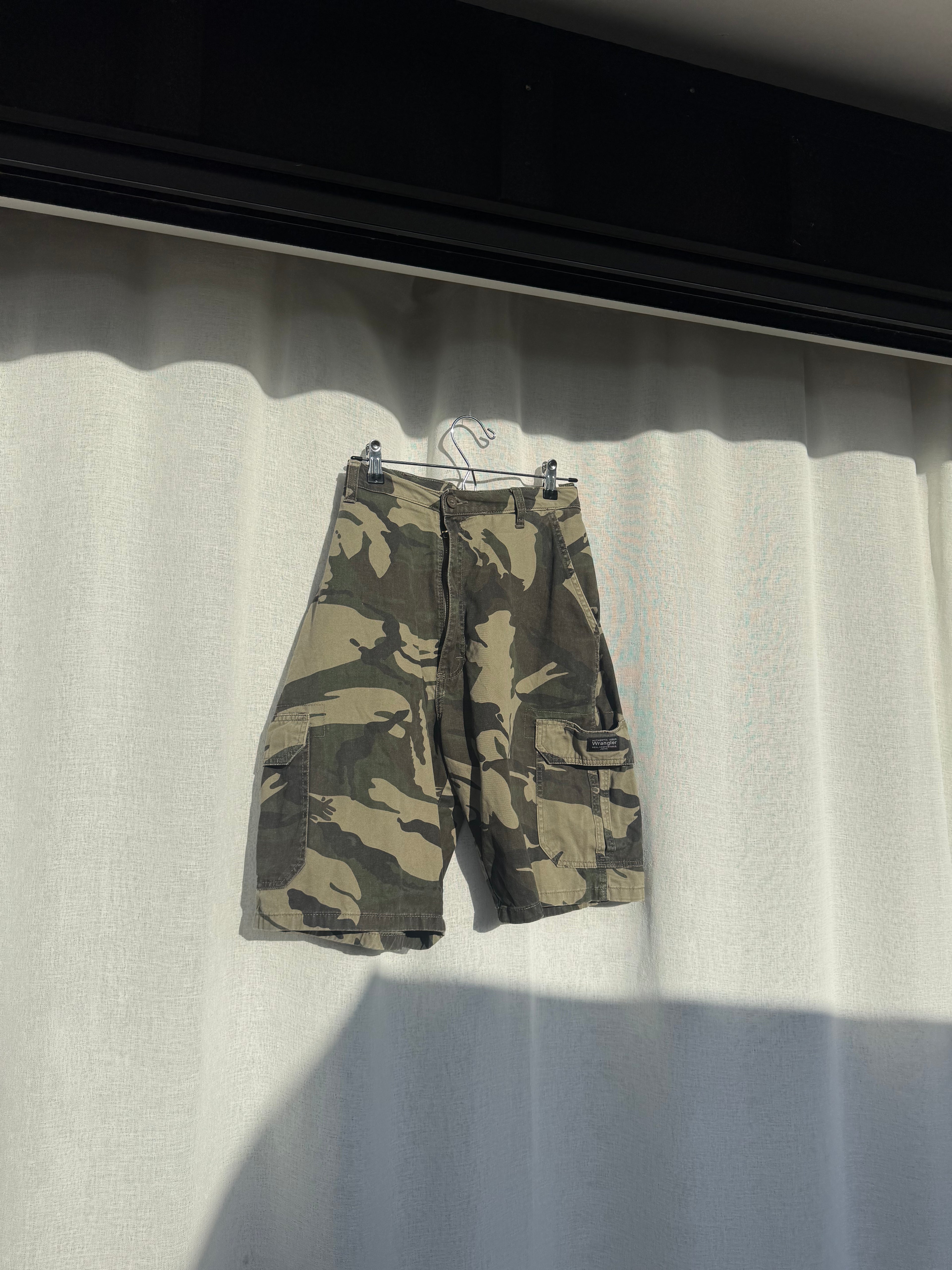 Cargo jorts by Wrangler