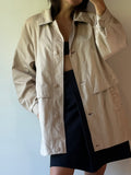 Vintage jacket with removable hood
