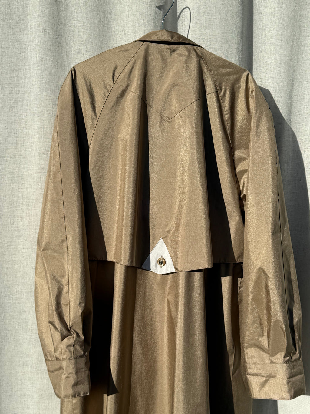 Vintage beige trench coat