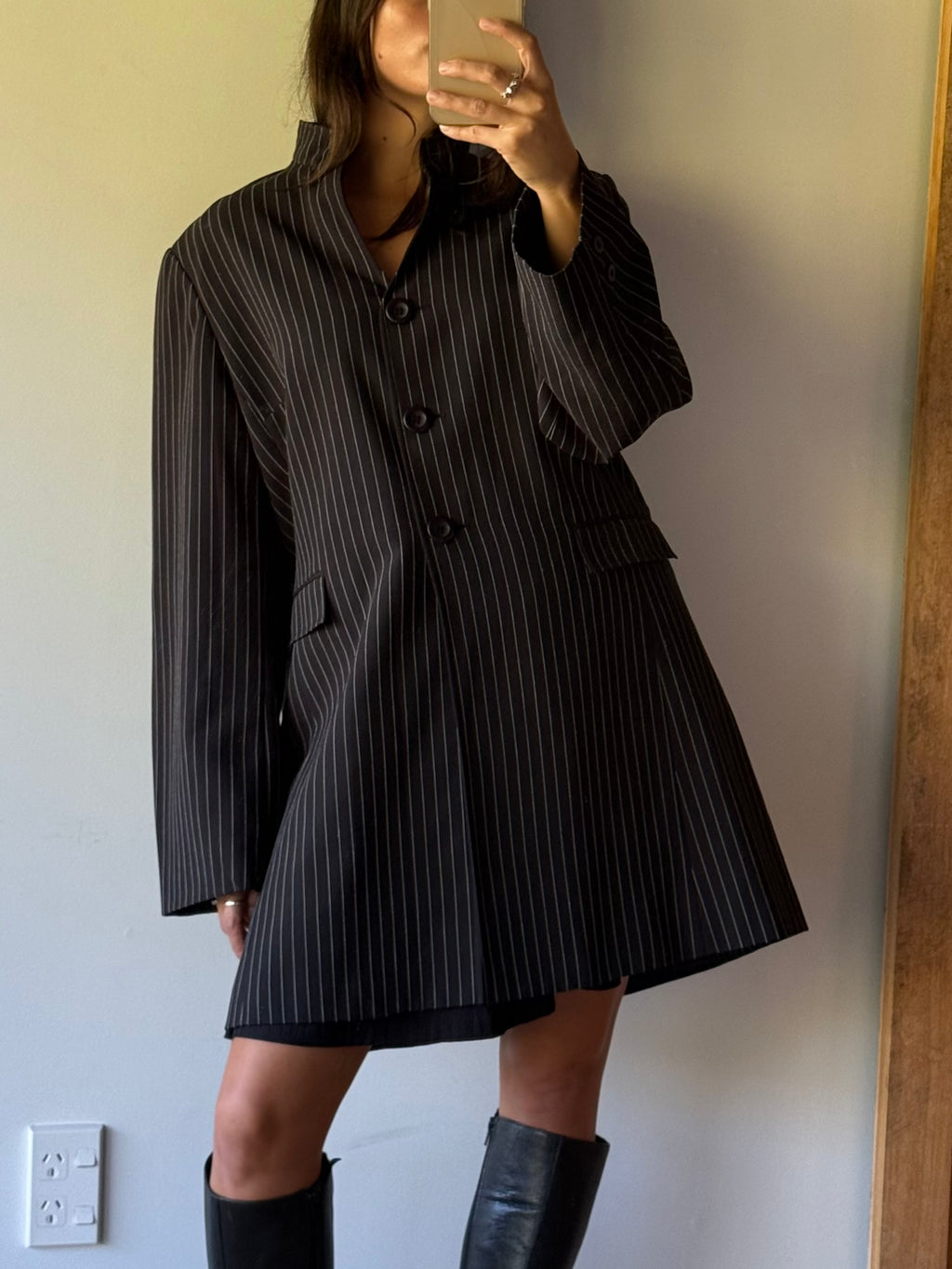 Classic striped blazer by Capture