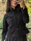 Vintage black Glassons cotton jacket