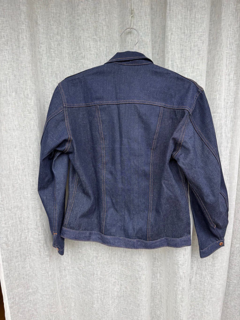 Vintage denim jacket, made in Aotearoa