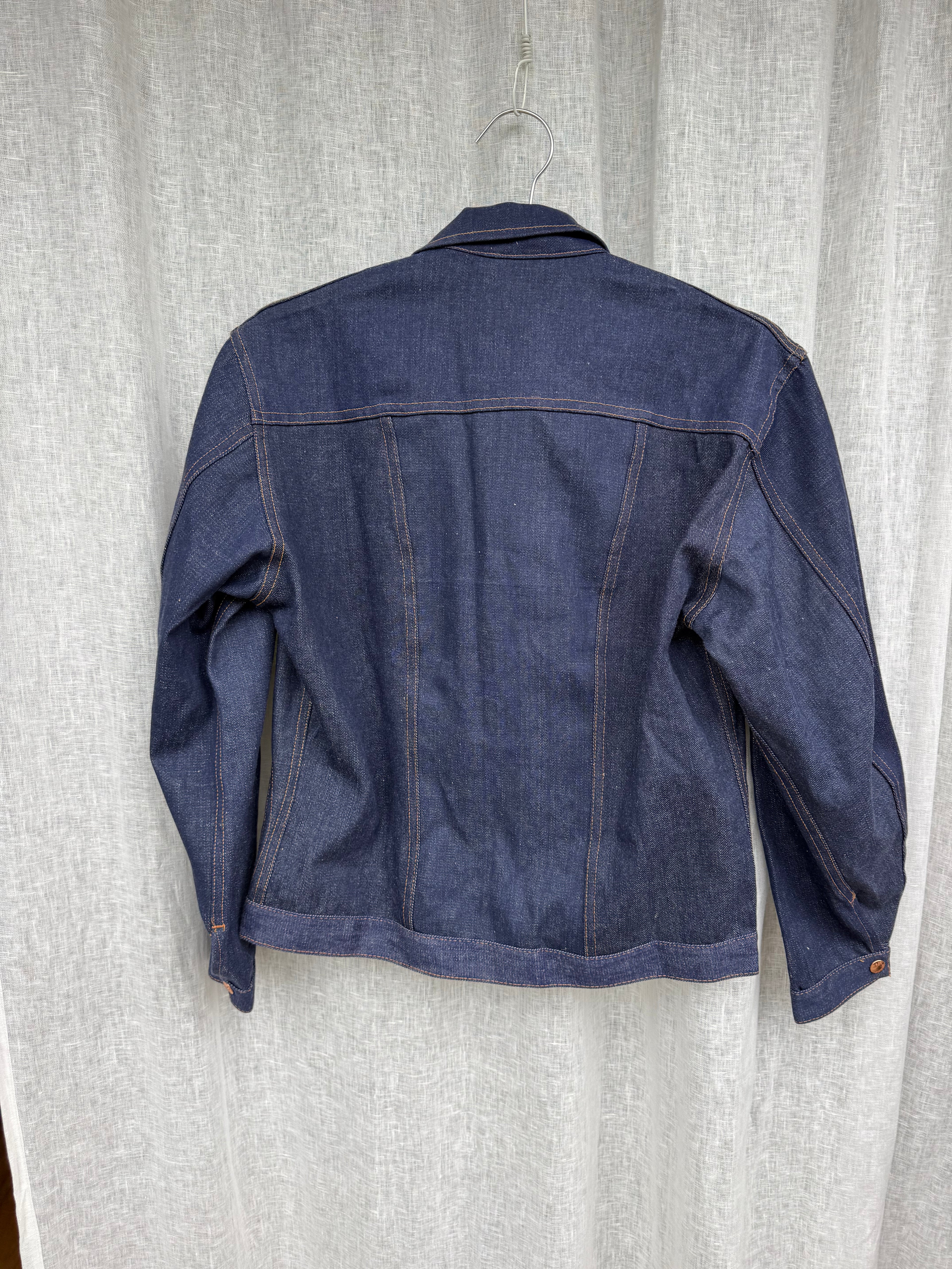 Vintage denim jacket, made in Aotearoa