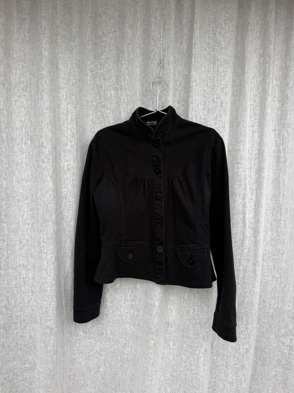 Vintage black Glassons cotton jacket