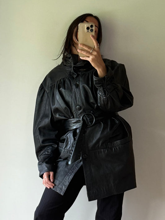 Vintage leather jacket