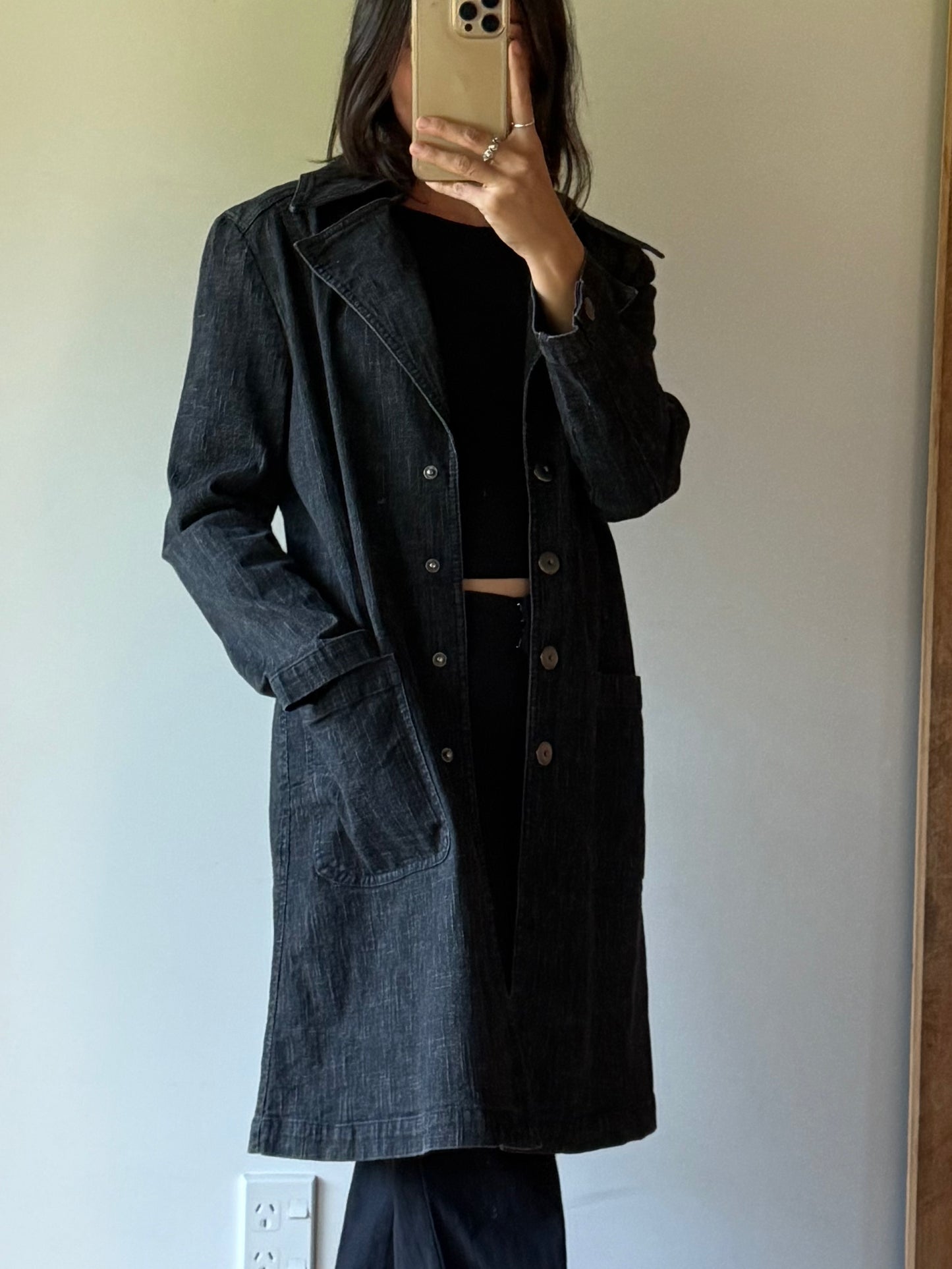 Vintage Jean Jones denim coat