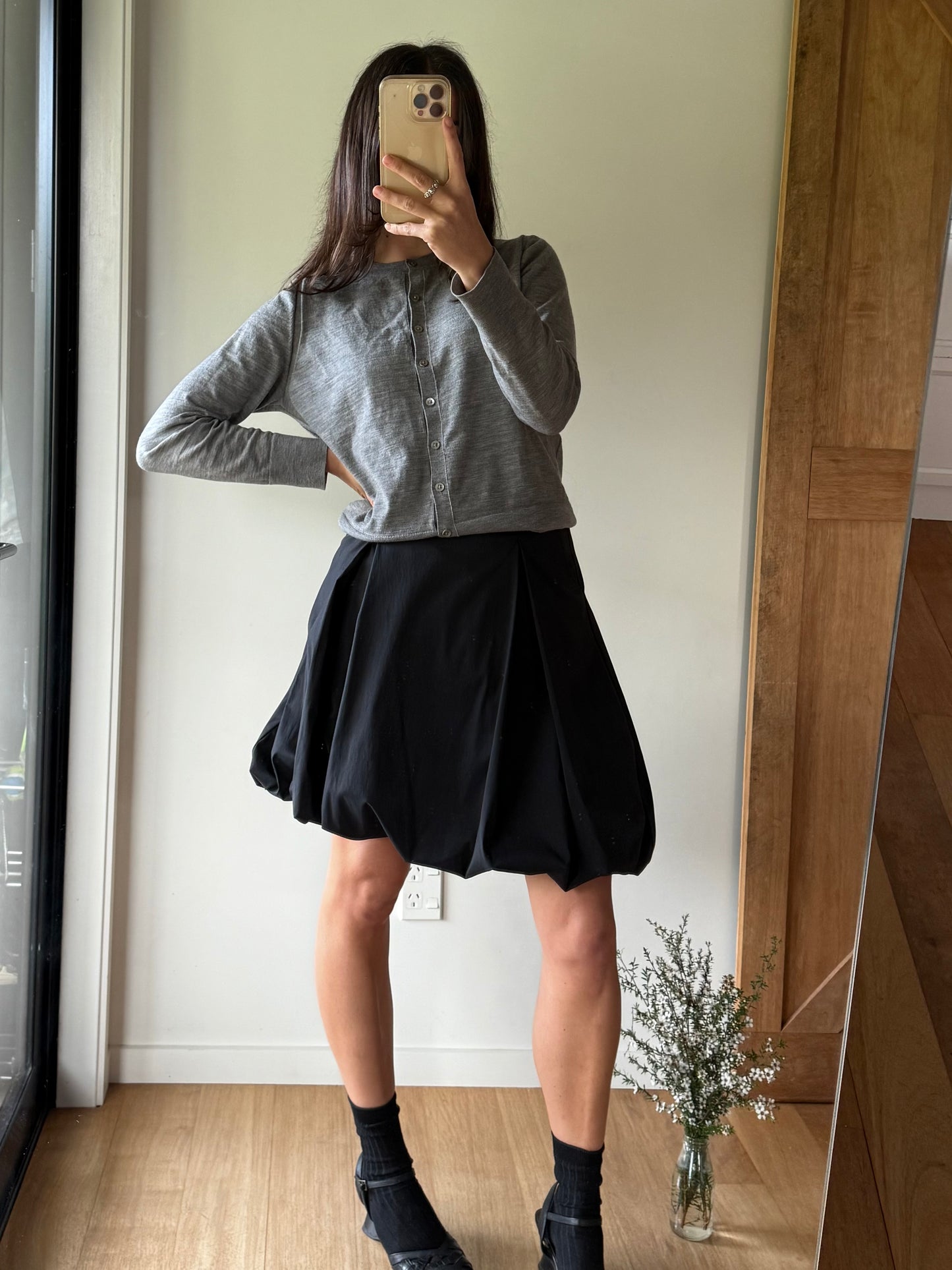 Vintage cloud skirt, made in the USA