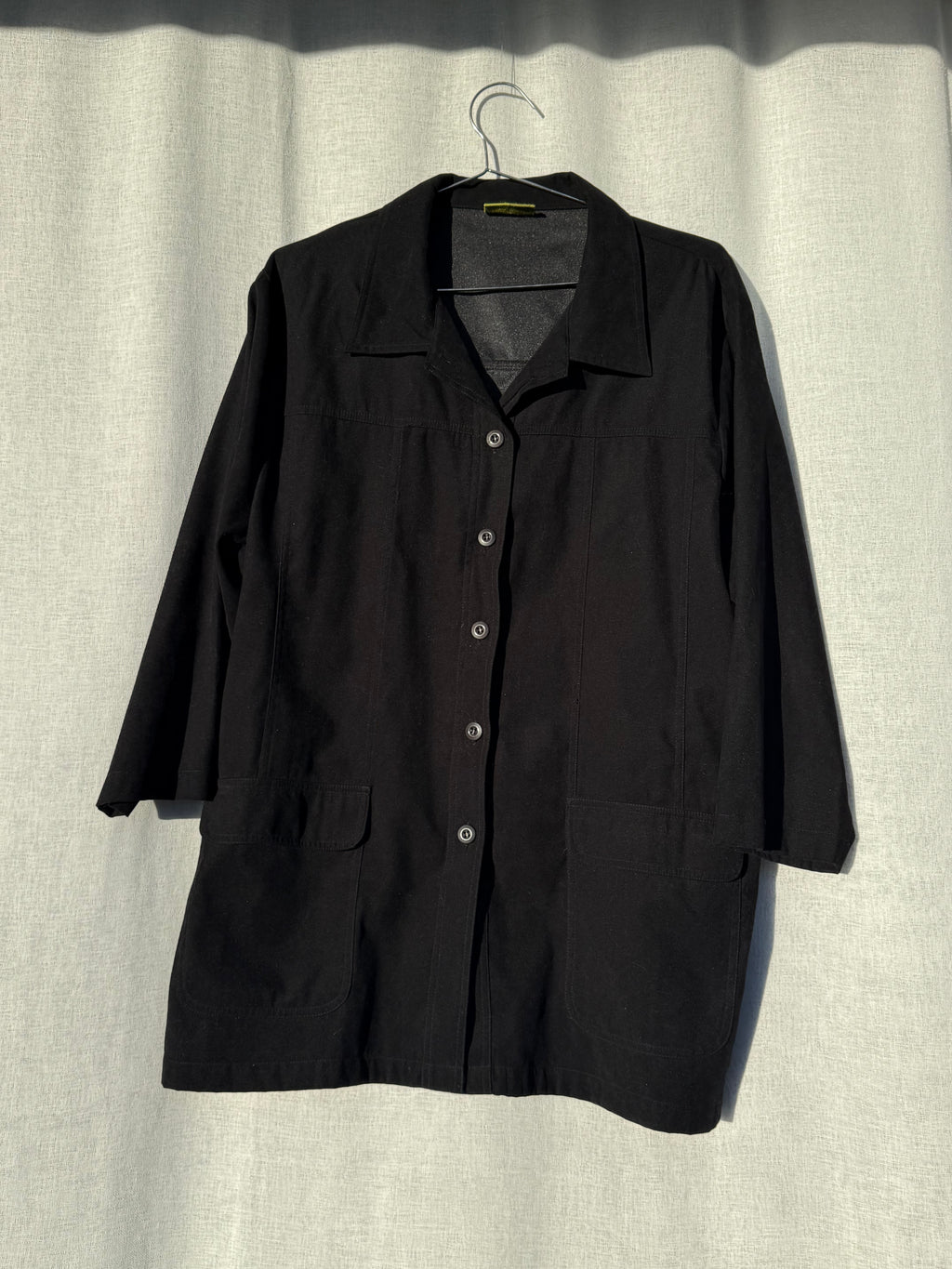 Vintage wool + cashmere blend coat, made in Aotearoa