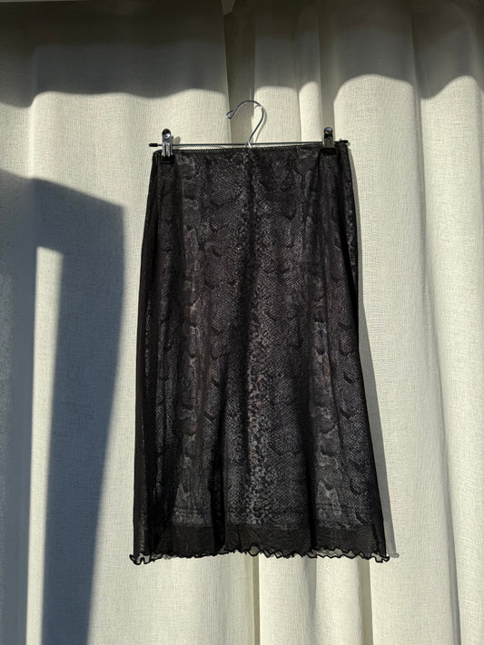 Vintage Pagani bias cut skirt