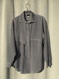 Vintage striped shirt, white and navy