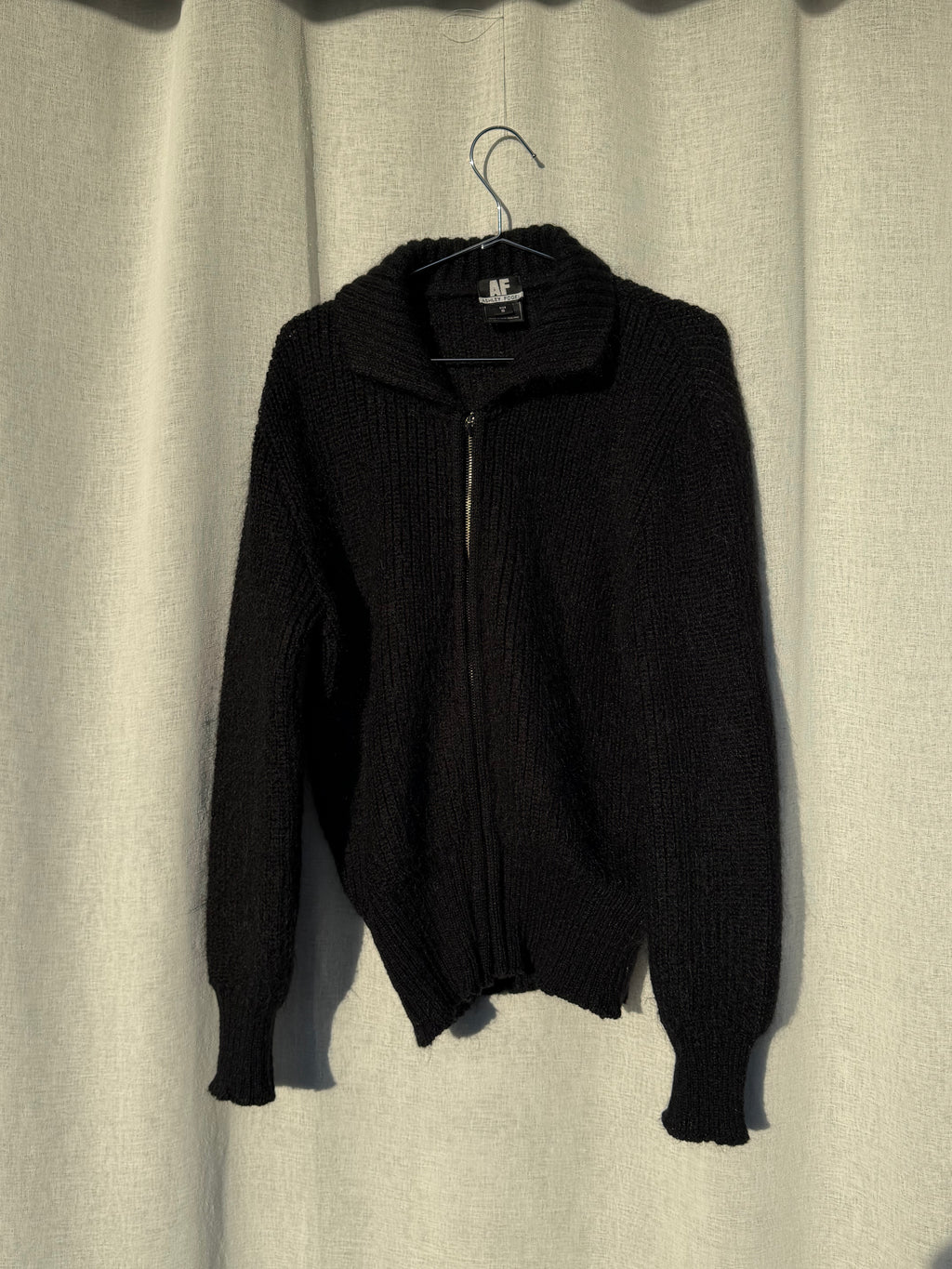 Vintage Ashley Fogel mohair blend knit, made in Aotearoa