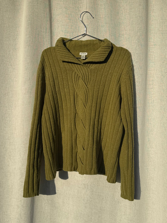 90s style wool blend jumper