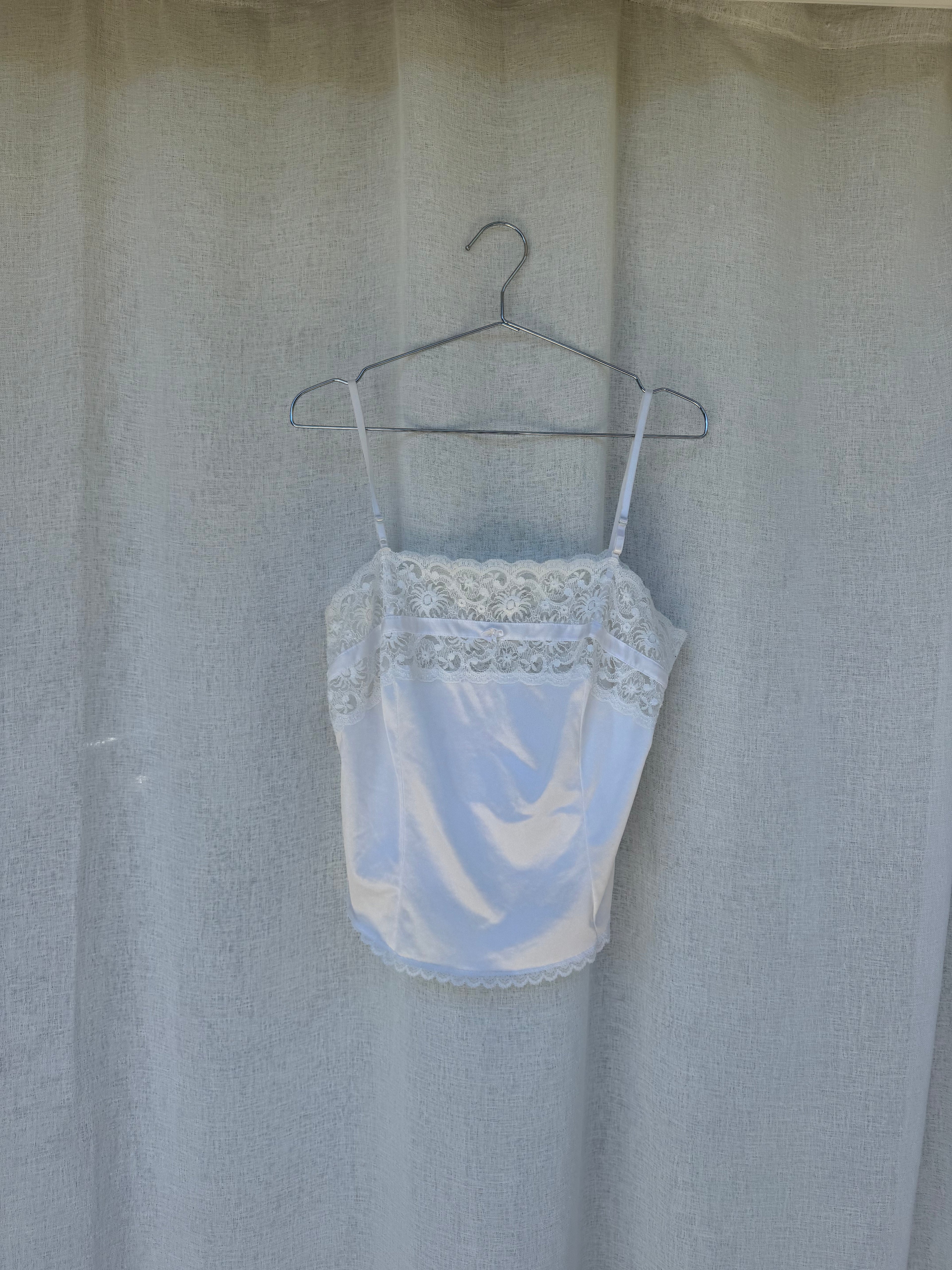 Lace cami made in Aotearoa