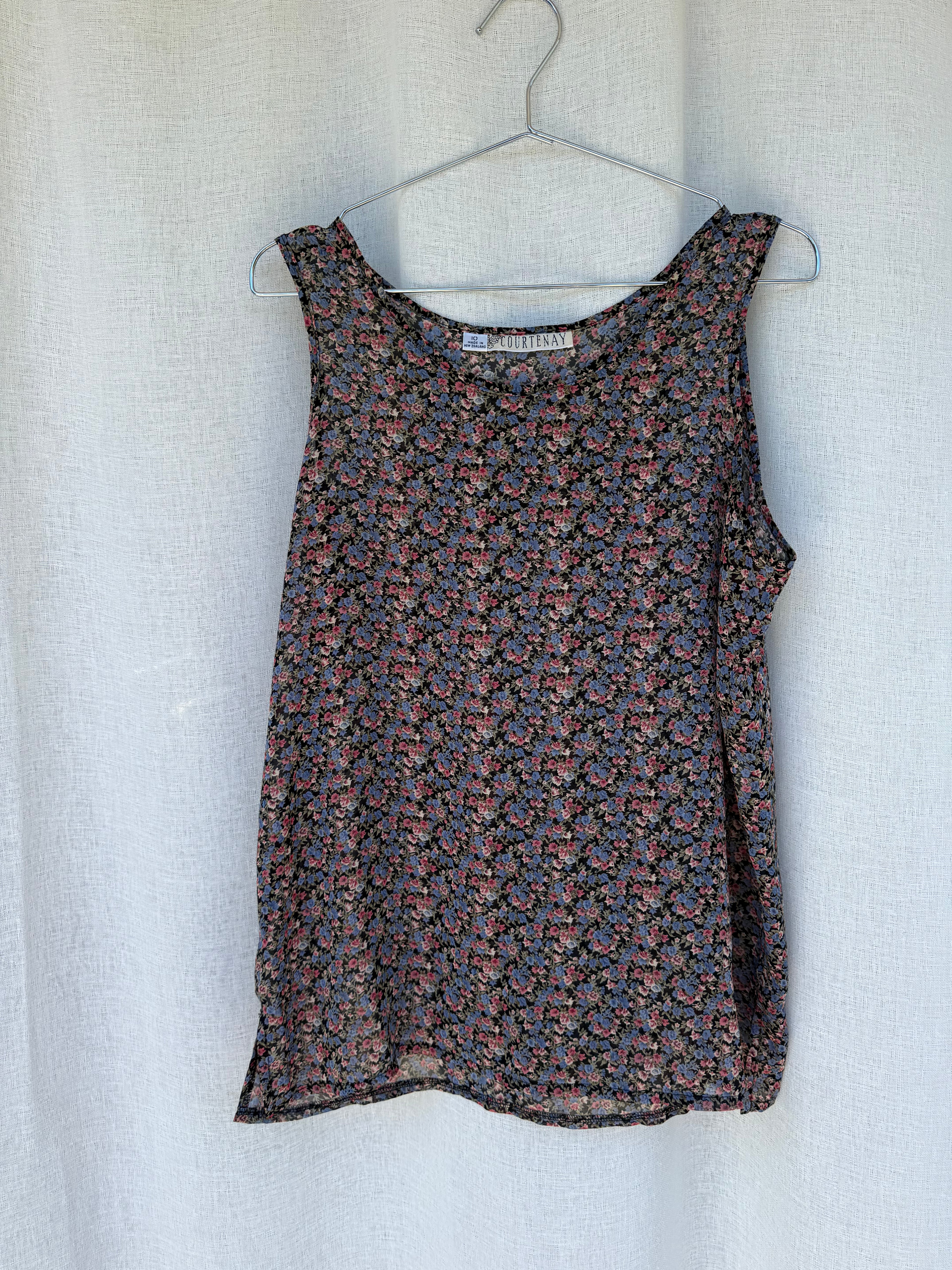 Vintage floral set, made in Aotearoa