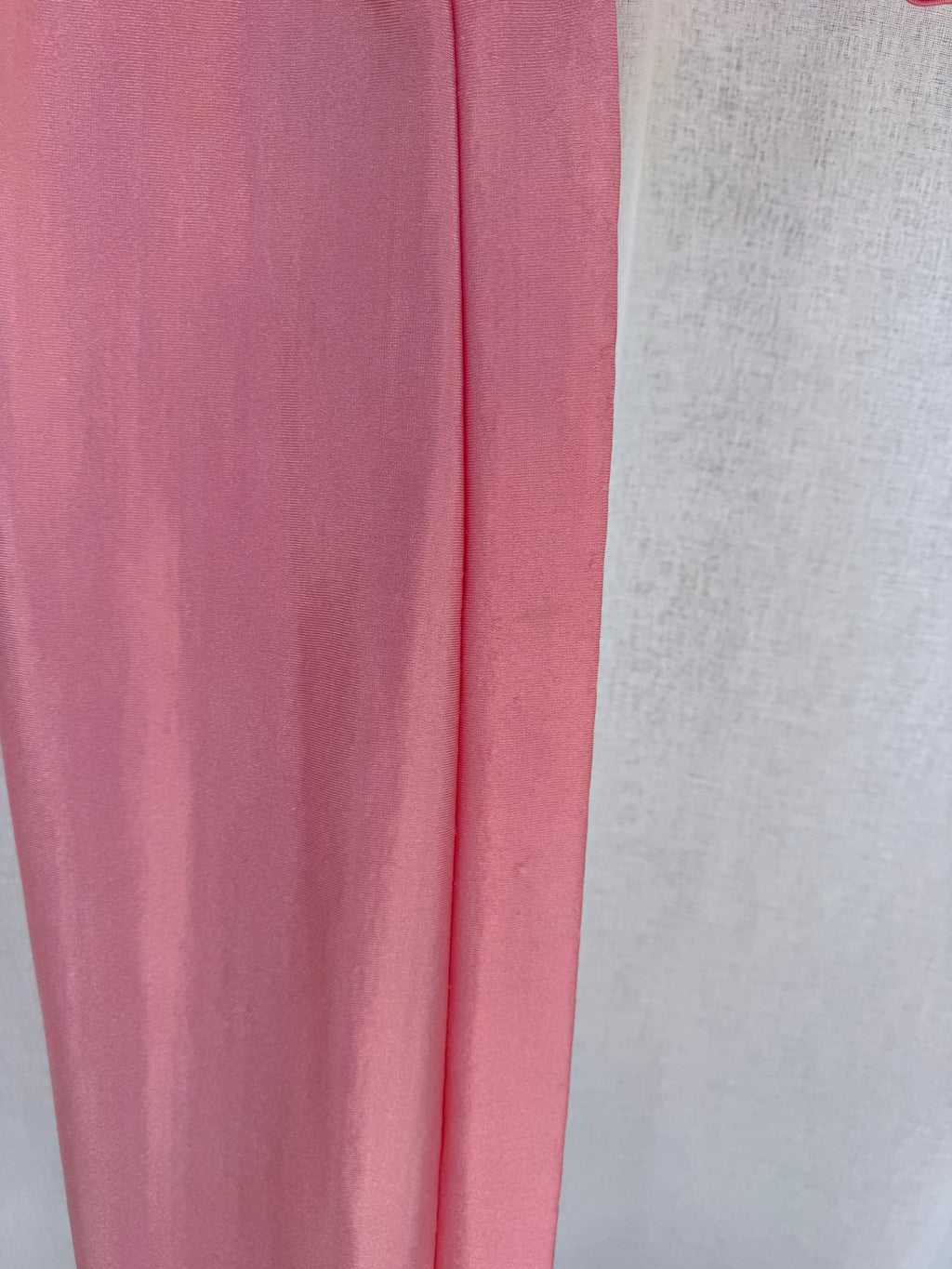 Vintage pink velour dressing gown